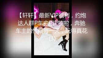 【轩轩】最新VIP福利，约炮达人群P车内扭P啪啪，奔驰车主的性福每一天，玩得真花 (3)