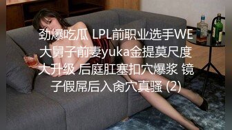 劲爆吃瓜 LPL前职业选手WE大舅子前妻yuka金提莫尺度大升级 后庭肛塞扣穴爆浆 镜子假屌后入肏穴真骚 (2)