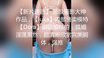 【新片速遞】 顶级摄影大神作品，【luka】内部售卖模特【Dora】眼镜娘私拍，狐媚淫荡黑丝，超清晰欣赏完美胴体，强推