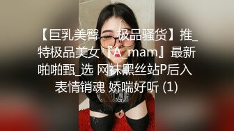 【巨乳美臀❤️极品骚货】推_特极品美女『A_mam』最新啪啪甄_选 网袜黑丝站P后入 表情销魂 娇喘好听 (1)